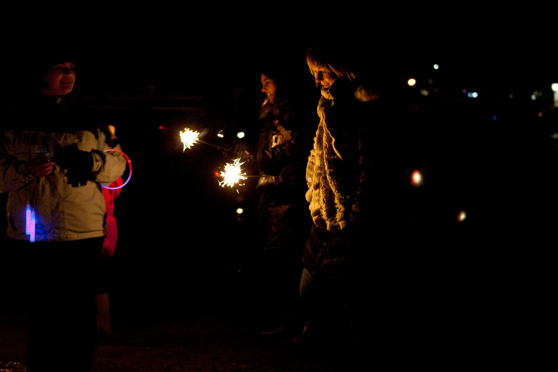 Warwick Town Fireworks and Bonfire 2012 by Esme Fletcher Photography