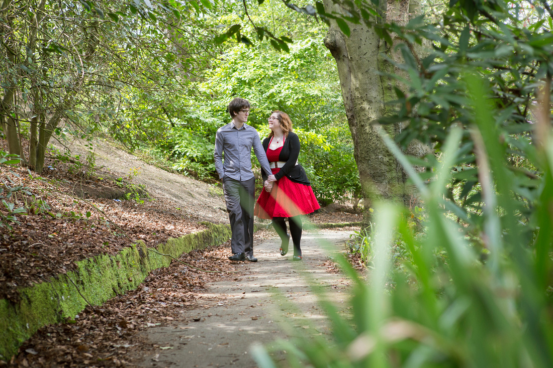 portrait, engagement, shoot, saltwell, park, gateshead, north, east, wedding, photography, sunderland, love, couple